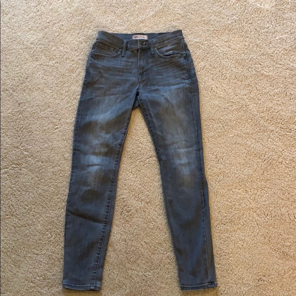 Madewell gray jeans